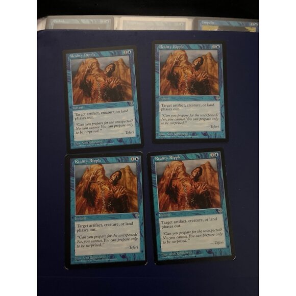 SALE 💸 MTG reality ripple - set of 4 - Picture 1 of 1